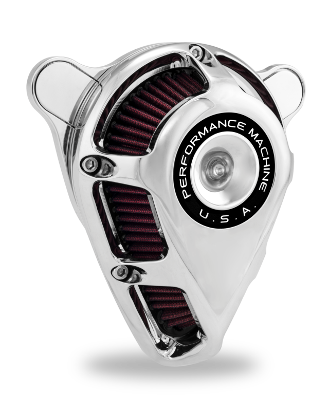 Performance Machine 23-Up CVO, 2024 Touring Jet Air Cleaner - Chrome