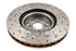 DBA 04-12 Subaru STi/2017 BRZ w/Perf. Pkg. 10 Stud Hole Front Drilled & Slotted 4000 Series Rotor