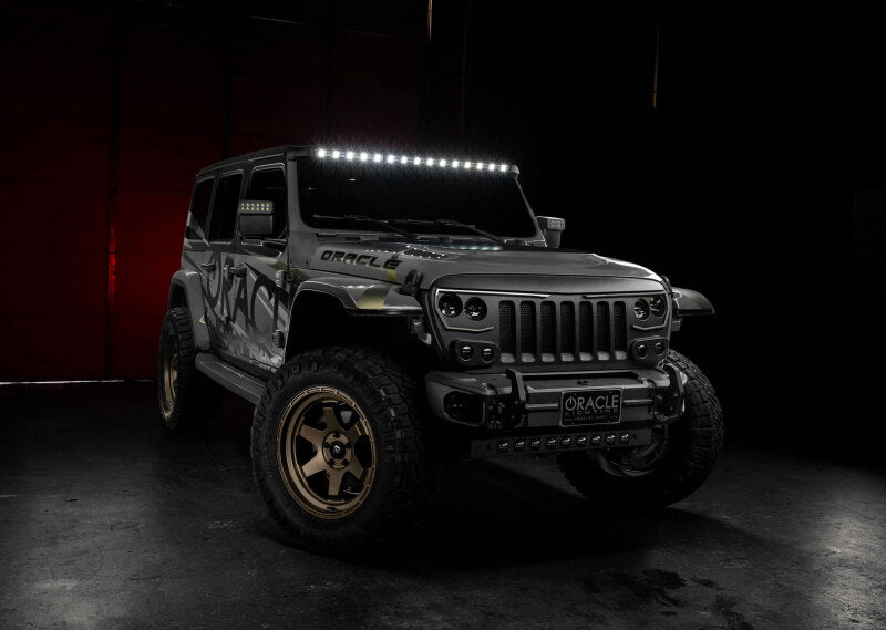 Oracle Jeep Wrangler JL/Gladiator JT Integrated Windhsiled LED Light Bar System