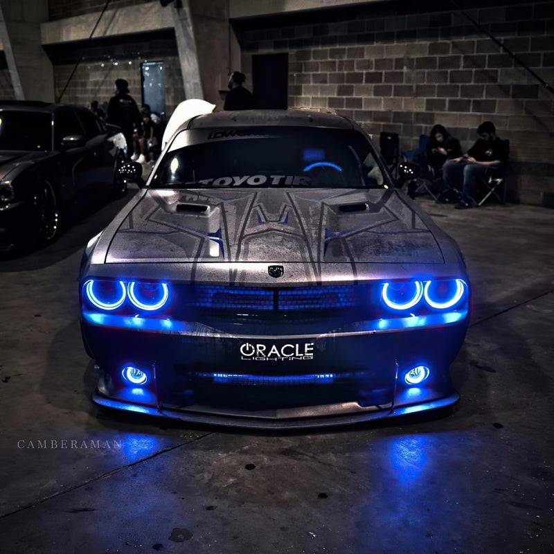 Oracle 0814 Dodge Challenger Dynamic Surface Mount Headlight/Fog Light Halo Kit COMBO SEE WARRANTY