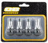 QuadBoss TR412C Valve Set of Chrome Stems for Tires - 608600