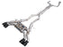 AWE 22-26 Cadillac CT5-V Blackwing SwitchPath Exhaust - Diamond Black Tips