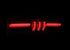 AlphaRex 21-24 Toyota GR86 / 21-24 Subaru BRZ NOVA-Series Prismatic LED Fourth Brake Light Blk Smoke