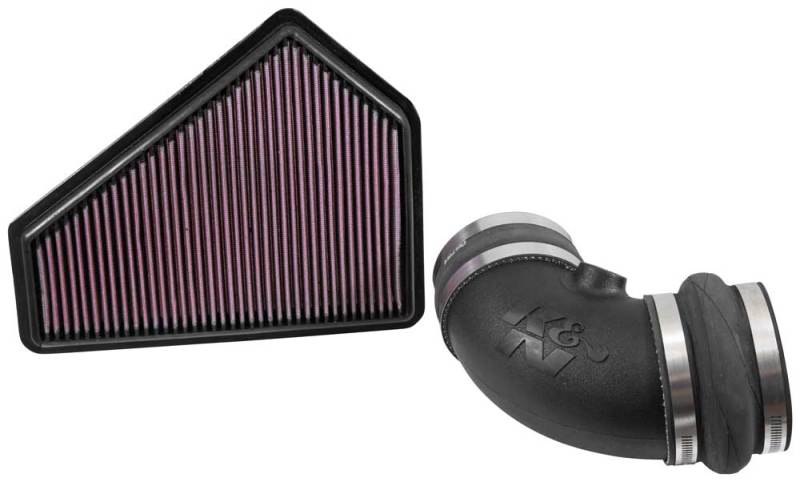 K&N 57 Series FIPK Performance Cold Air Intake-High-flow for 09-15 Cadillac CTS-V V8 6.2L 57-3086