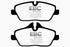 EBC 14+ Mini Hardtop 1.5 Turbo Cooper Yellowstuff Front Brake Pads