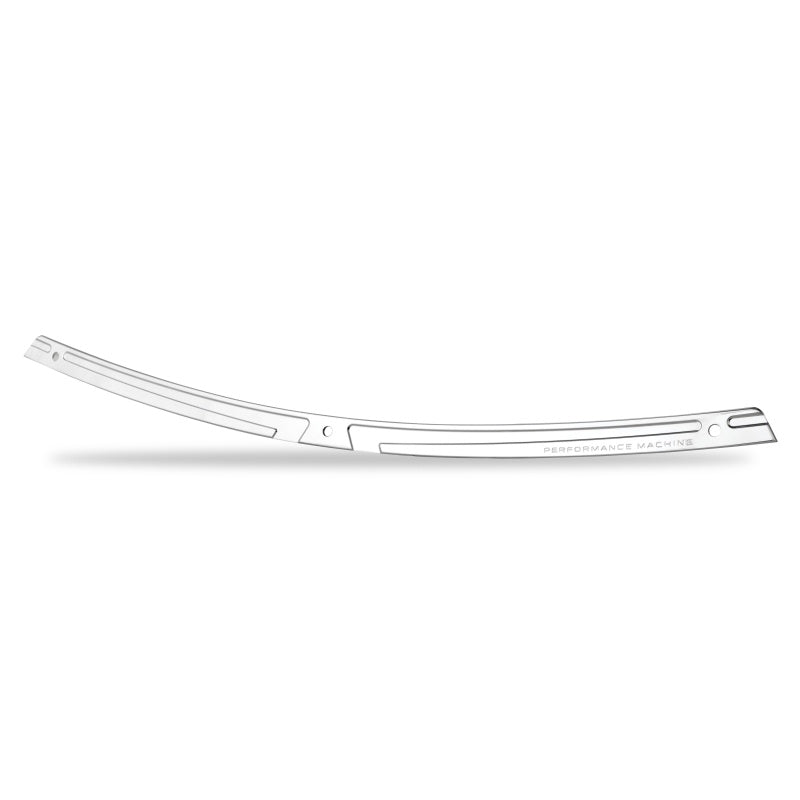 Performance Machine Windscreen Trim Scallop - Chrome