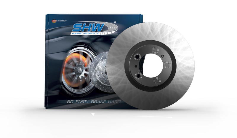 SHW 15-18 Porsche Macan Turbo 3.6L w/o Ceramic Brakes Rear Smooth Monobloc Brake Rotor (95B615601D)