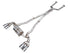 AWE BMW G90/G99 M5 Touring Edition Catback Exhaust - Chrome Silver Tips