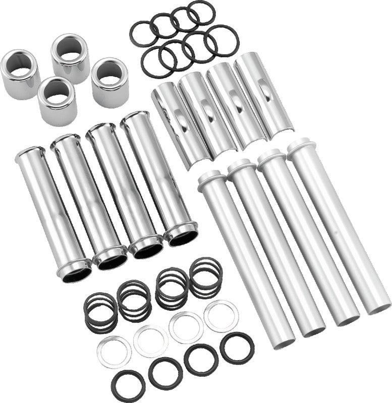 Twin Power 99-17 Twin Cam Twin Push Rod Tube Kit Adjustable Pushrods OK