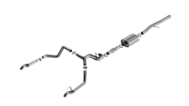 Borla ATAK Catback Exhaust with Turndown Tips for 2024 Chevrolet/GMC 1500 ZR2 & AT4X