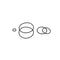 Peterson Fluid Systems O-Ring Rebuild Kit For 600 Series Filter