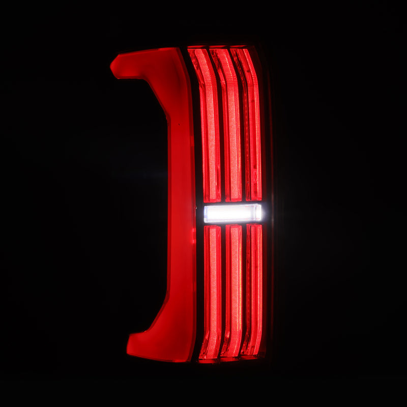 AlphaRex Nova-Series Prismatic LED Tail Lights - Alpha-Black for 24-25 Toyota Tacoma - 679030