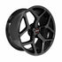 Race Star 93 Truck Star 17x7 6x5.50BC 4.00BS Direct Drill Gloss Black Wheel