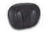 Mustang Deluxe Diamond Touring Sissy Bar Pad Black w/Mandarin Orange Thread
