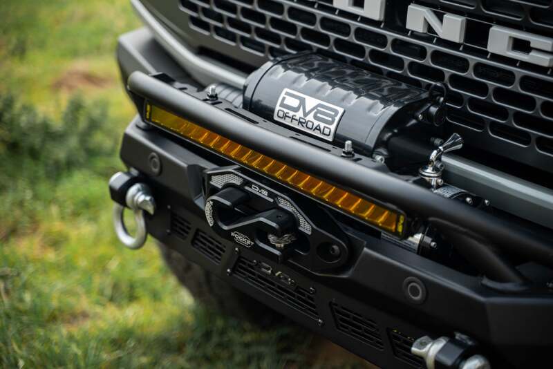 DV8 Offroad 20-Inch Elite Series Amber LED Light Bar for Vehicle Mounts - BE20SW105W-A