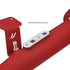 Mishimoto 2022+ Honda Civic 1.5T Intercooler Kit - Black Intercooler - Red Pipes