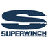 Superwinch 10000 LBS 12V DC 3/8in x 54ft Synthetic Rope Scorpion 10000SR Winch - Black Powdercoat