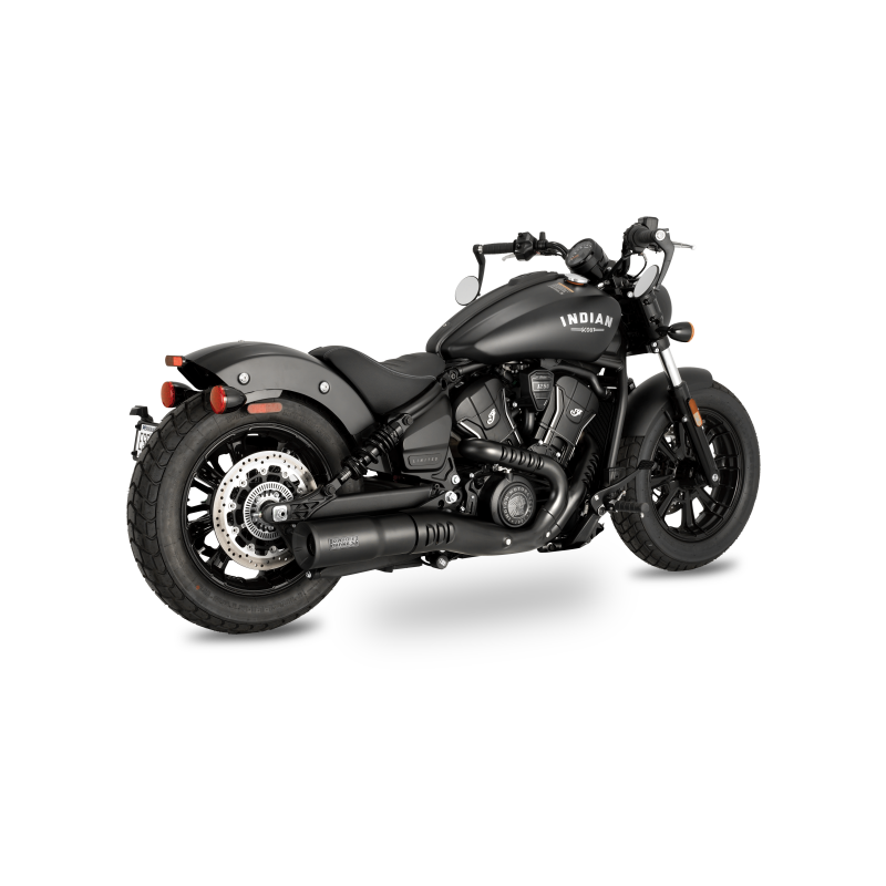 Vance & Hines 2025 Indian Scout HO Black Slip-On Exhaust