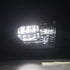 AlphaRex 14-21 Toyota Tundra MK II LUXX Series Crystal Headlights Alpha Black