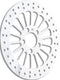 Bikers Choice Low & Slow 11.5 Inch Polished Rear Brake Rotor for Custom Applications