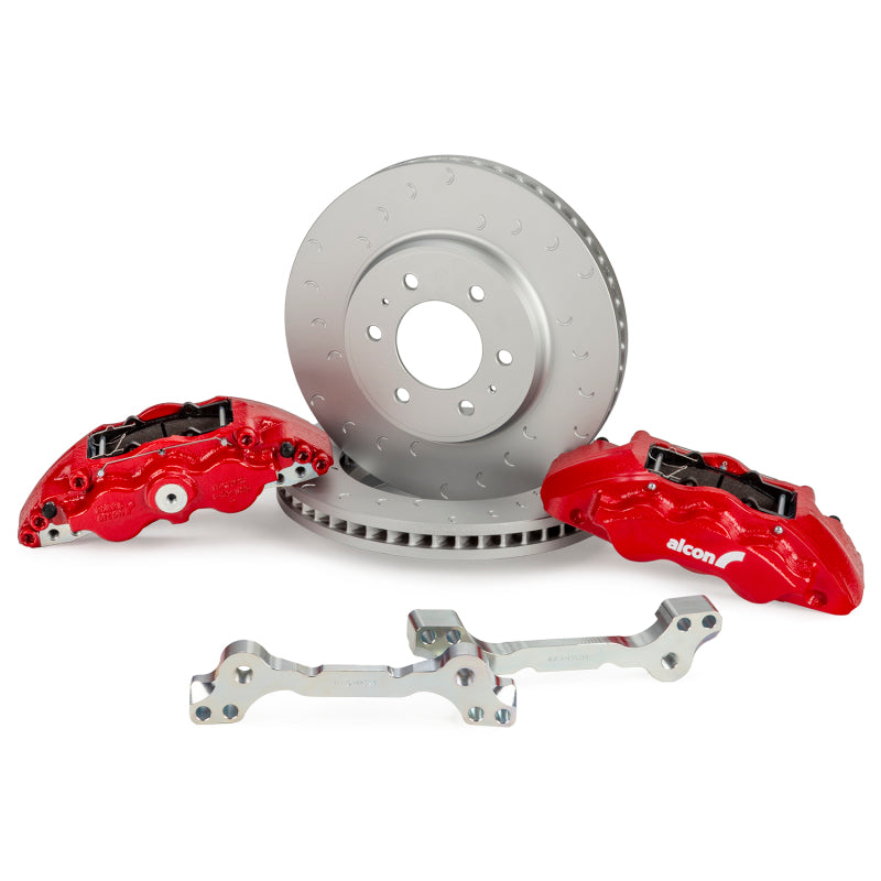 Alcon 2021+ Ford F-150(except Raptor) 347x36mm Rotors 6-Piston Front Brake Kit