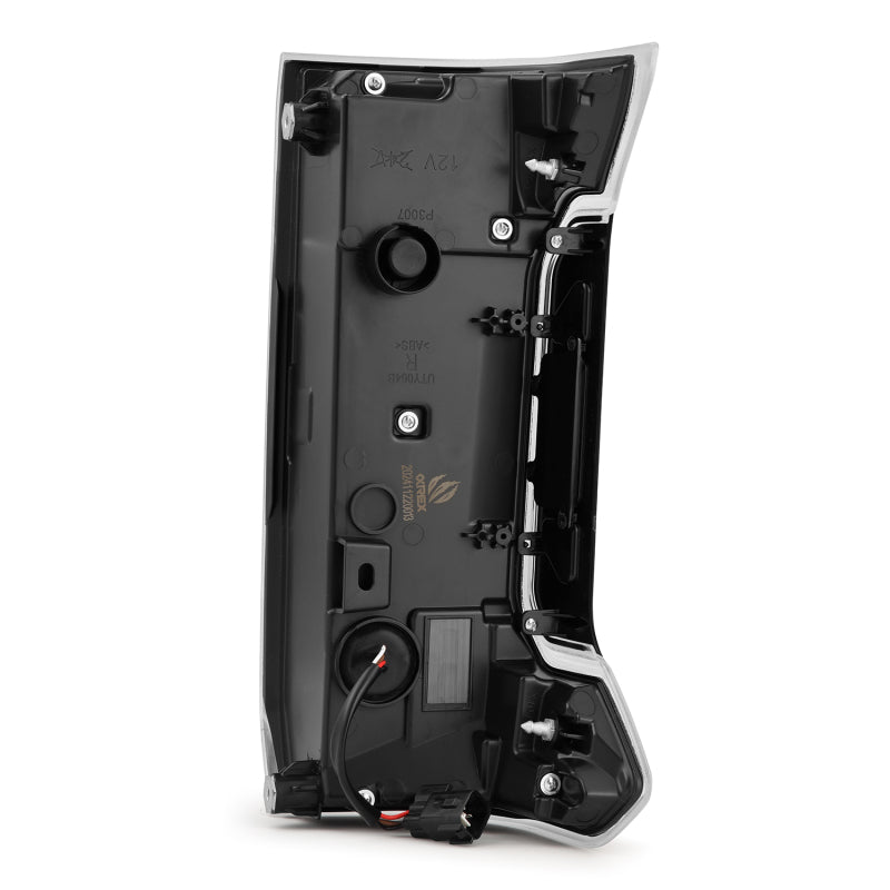 AlphaRex Nova-Series Prismatic LED Tail Lights - Alpha-Black for 24-25 Toyota Tacoma - 679030