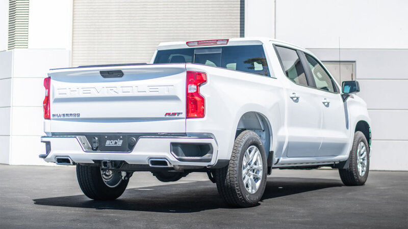 Borla ATAK Catback Exhaust for 2024 Chevy Silverado 1500 6.2L V8 (Factory Fascia Tips)