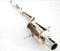 Invidia 02+ WRX/STi 76mm G200 Titanium Tip Cat-back Exhaust