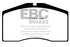 EBC 93-95 Porsche 911 (964) 3.6 Turbo Redstuff Front Brake Pads