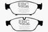 EBC 12+ Audi A6 Quattro 3.0 Supercharged Greenstuff Front Brake Pads