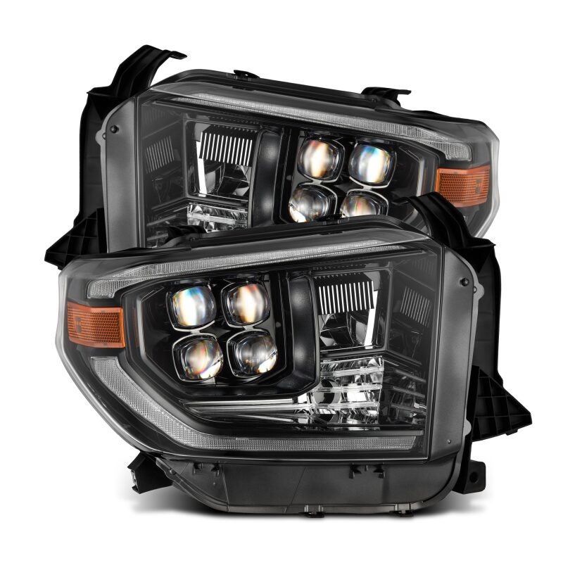 AlphaRex NOVA-Series LED Projector Headlights for 14-21 Toyota Tundra - Alpha-Black