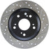 StopTech 00-09 S2000 Slotted & Drilled Left Rear Rotor