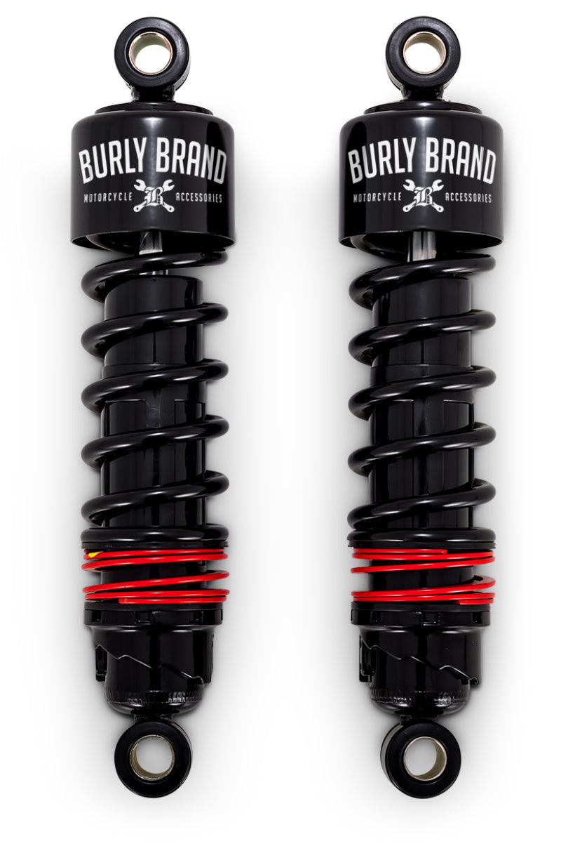 Burly Brand FLH Slammer Shocks - Black