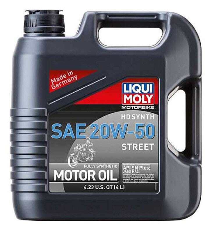 LIQUI MOLY 4L Motorbike HD Synth SAE 20W50 Street