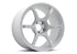 Advan RG-4 18x9 +35 5-114.3 Racing White Metallic & Ring Wheel