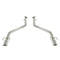 REMARK 2021+ Lexus IS300/ IS350 Axleback Exhaust - Stainless Double Wall Tip (Muffler Version)