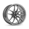 Enkei NVR5 18x9.5in / 5x114.3 BP / ET27 / 75mm Bore - Dark Hyper Silver Wheel