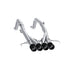 MBRP 14-19 Chevrolet Corvette 6.2L 3in Axle-Back Muffler Bypass Quad Exit Carbon Fiber Tips