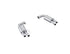 MBRP 18-19 Ford Mustang 5.0L T304 Race To Street Profile Stainless Steel 3in Exhaust Conversion Kit