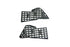 DV8 Offroad Center Console Molle Panels for 24 Toyota Land Cruiser - CCT4-01