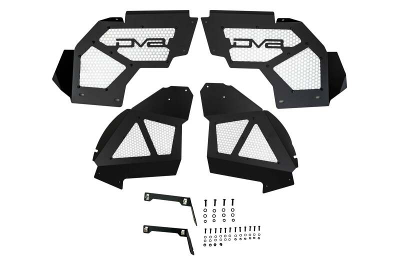 DV8 Offroad Inner Fender Set for Jeep Wrangler JL & Gladiator JT (18-25) - INFEND-06FB