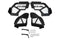 DV8 Offroad Inner Fender Set for Jeep Wrangler JL & Gladiator JT (18-25) - INFEND-06FB