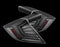 AlphaRex 16-21 Honda Civic Hatchback/ Type-R FK8 Nova-Series LED Tail Lights (Pair) - Alpha Black