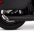 Vance & Hines 2025+ HD Softail Twin Slash 4in Round Black Slip-On Exhaust