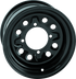 QuadBoss Steely Wheel 12X7 - 4+3 - 4/137