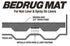 BedRug 2024 Ford Ranger 5ft. Bed Truck Bed Mat