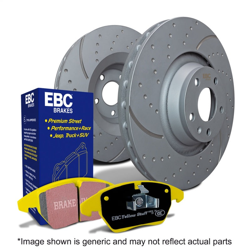 EBC Stage 5 Yellowstuff  Brake Pad and Rotor Kit - S5KF2101