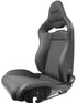 Sparco Seat SPX Special Edition Black/Red w/ Gloss Carbon Shell - Left