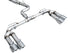 AWE 22-24 Audi 8Y S3 Track Edition Exhaust  - Chrome Silver Tips