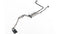 Borla S-Type Cat-Back Exhaust System for Nissan Frontier (22-24) - Black Chrome